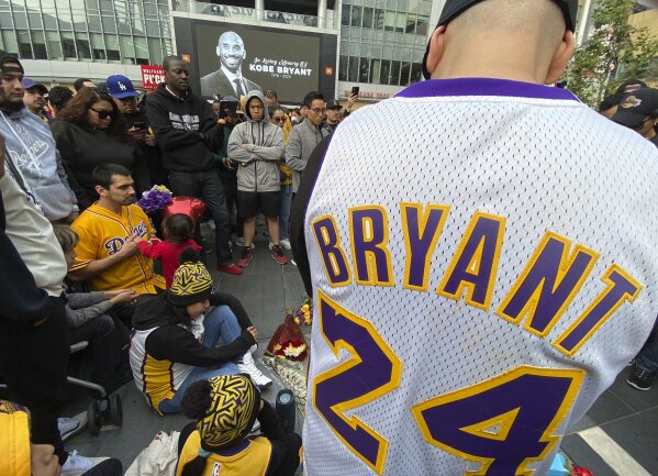 Lakers next game postponed after Kobe Bryant s death AP News
